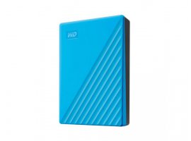  Eksterni tvrdi disk, 4 TB, WESTERN DIGITAL My Passport, 2.5", USB 3.2 Gen 1, plavi