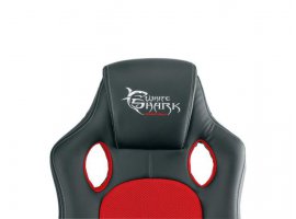 Gaming stolica WHITE SHARK KINGS THRONE, crno-crvena