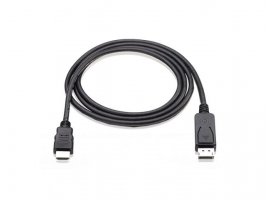 Video kabel DP(m) na HDMI(m) v1.1 SBOX, 2 m, crni