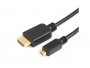 Video kabel SBOX HDMI(m) na Micro HDMI(m), 2.0m, crni