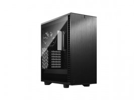  Kućište FRACTAL DESIGN Define 7 Compact Dark TG, tempered glass, 1x 140 mm fan, 1x 120 mm fan, USB-C, bez napajanja