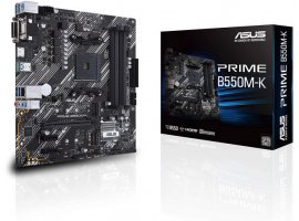  Matična ploča ASUS PRIME B550M-K, socket AM4, DDR4, VGA, DVI, HDMI