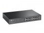 Mrežni switch TP-LINK TL-SG1016PE, 10/100/1000 Mbps, Gigabit Ethernet, 16-port, Easy Smart PoE, 8-port PoE+, rackmount, metalno kućište