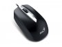Miš GENIUS DX-180, ergonomski, 1600dpi, žični, crni