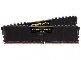  Memorija CORSAIR 16 GB (2x8 GB) DDR4, 3200 MHz, DIMM, Vengeance LPX, CL16, CMK16GX4M2B3200C16