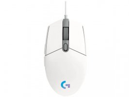  Miš LOGITECH G203 LIGHTSYNC, RGB, bijeli (910-005797)
