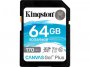 Memorijska kartica SDXC 64 GB KINGSTON Canvas Go! Plus, Class10 UHS-I A2 U3 V30, 170/90 MB/s (SDG3/64GB)