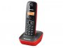 Telefon bežični PANASONIC KX-TG1611FXR, crveni