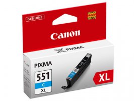  Tinta CANON CLI-551C XL, plava (BS6444B001AA)