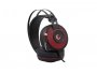 Slušalice RAMPAGE Alpha-X s mikrofonom, 7.1 Surround Sound, PC/PS4/Xbox, USB, crvene