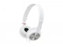 Slušalice SONY MDR-ZX310W, naglavne, 3.5mm, bijele