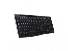 Tipkovnica LOGITECH K270, bežična, USB, crna (920-003738)