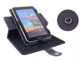 Maskica za tablet za tablet MAXMOBILE, univerzalna, rotirajuća, 7˝ - 8˝ crna