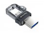 USB stick 32 GB SANDISK Ultra Dual Drive m3.0, USB 3.0/micro USB, crna (SDDD3-032G-G46)