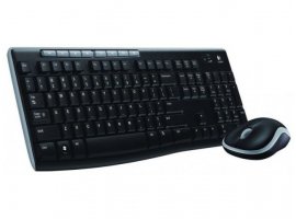  Tipkovnica + miš LOGITECH MK270, bežična, USB, crna (920-004532)
