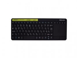 Tipkovnica MAXLINE ML-KG3608 za PC/PS3/PS4/XBOX One/Smart TV, touchpad, bežična, USB, crna