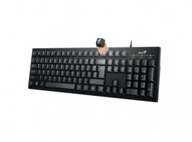 Tipkovnica GENIUS Smart KB-100, žična, crna
