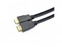 Video kabel TRANSMEDIA HDMI(m) na HDMI(m) v1.4, 2.0m, 4K, High Speed + Ethernet, pozlaćeni konektori, crni