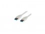 Kabel ROLINE Value USB 3.0, M/M, 3m, bijeli