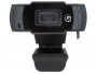 Web kamera MANHATTAN 1080p, Full HD, USB, integrirani mikrofon, 30 fps, crna