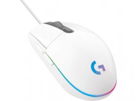  Miš LOGITECH G102 LIGHTSYNC, žični, gaming, RGB, bijeli (910-005824)