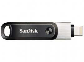 USB stick 128 GB SANDISK iXpand Flash Drive Go, USB 3.0/Lightning, za iPhone, iPad (SDIX60N-128G-GN6NE)