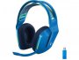 Slušalice + mikrofon LOGITECH G733 LIGHTSPEED, bežične, RGB, plave (981-000943)