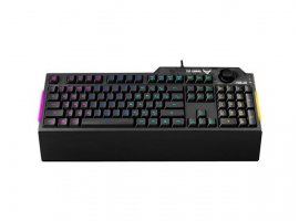 Tipkovnica ASUS TUF GAMING K1, gaming, žična, crna