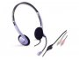 Slušalice za PC GENIUS HS-02B, mikrofon, 3.5mm, naglavne, chat, plave