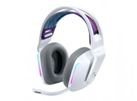  Slušalice + mikrofon LOGITECH G733 LIGHTSPEED, bežične, RGB, bijele (981-000883)