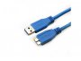 Kabel SBOX Micro USB(m) 3.0 B na USB-A(m) 3.0, 1m, plavi