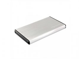  Kućište za tvrdi disk SBOX HDC-2562W, HDD/SSD 2.5", SATA, do 9.5 mm, USB 3.0, bijelo