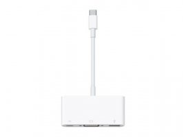 Video adapter APPLE USB-C VGA Multiport adapter, USB-C -> USB-C, VGA i USB (mj1l2zm/a)