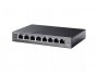 Mrežni switch TP-LINK TL-SG108PE, 8-port Gigabit, PoE Easy Smart, 8×10/100/1000M RJ45, 4×PoE, metalno kućište, 13