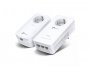 Powerline adapter TP-LINK TL-WPA8631P KIT, dual band AV1300 powerline kit, Wi-Fi, Gigabit, 3x GLAN, passthrough (TL-WPA8631P + TL-PA8010P)
