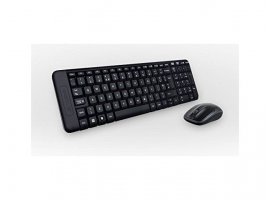  Tipkovnica + miš LOGITECH MK220, bežična, USB, crna (920-003161)