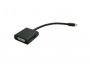 Video adapter ROLINE VALUE DisplayPort Mini DP(m) na DP/DVI/HDMI(ž) v1.2, 0.1m, crni