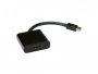 Video adapter ROLINE Mini DisplayPort mini DP(m) na HDMI(ž) v1.2, 0.15m, crni