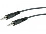 Audio kabel ROLINE 3.5mm(m) na 3.5mm(m), 5m, crni