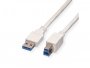 Data kabel ROLINE, USB 3.0, A-B M/M, 3 m