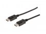 Video kabel STANDARD DisplayPort DP(m) na DP(m) v1.1, 2.0m, crni