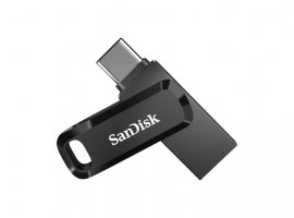  USB stick 256 GB SANDISK Ultra Dual Drive Go USB Type-C, USB 3.2 Type-C/Type-A, 400 MB/s, crni (SDDDC3-256G-G46)
