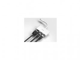  USB-C HUB D-LINK DUB-V310, 3 u 1, USB-C na 1x DP, 1x VGA, 1x HDMI