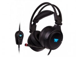  Slušalice + mikrofon THERMALTAKE RIING Pro 7.1, Gaming, RGB, USB, žičane, crne