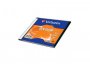DVD-R medij VERBATIM Matt Silver, 4.7 GB, 16 x, 1 kom, kutija