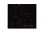 Ploča za kuhanje ELECTROLUX EHF6547FXK, staklokeramička, 4 polja, DirectAccess, 60cm, crna