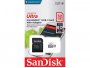 Memorijska kartica microSDHC 32 GB SANDISK Ultra, Class10 UHS-I, 100 MB/s + SD adapter (SDSQUNR-032G-GN3MA)
