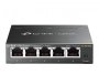 Mrežni switch TP-LINK TL-SG105E, 10/100/1000 Mbps, Gigabit Ethernet, 5-port, Easy Smart, metalno kućište