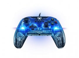 Kontroler PDP XBOX Afterglow, LED, žični, prozirni