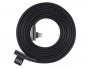 Kabel SBOX Lightning(m) na USB(m), 1.5m, kutni, crni